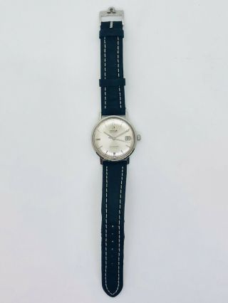 Vintage Steel OMEGA SEAMASTER Men ' s dress watch. 6