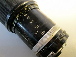 Nikon F2 Vintage 35mm SLR Camera 28mm 50mm 200mm Lenses Filters Caps Cases Flash 8