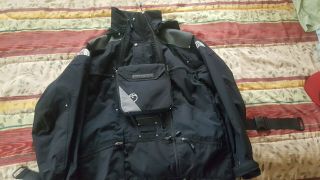 Excell North Face Steep Tech Apogee Scot Schmidt Mens Xl Black Jacket W/pouch