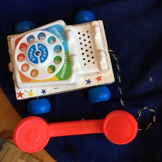 Fisher Price Play Phone vintage 1985 Collectible Kids Toy 2