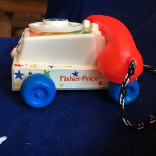 Fisher Price Play Phone vintage 1985 Collectible Kids Toy 4
