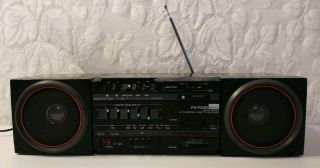 Vintage Sansui Fx - 700r Tape Cassette Recorder Player Am/fm Radio Boom Box Dub