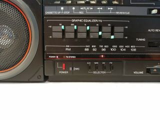 Vintage Sansui FX - 700R Tape Cassette Recorder Player AM/FM Radio Boom Box Dub 4