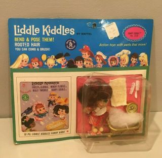 Vintage Mattel Liddle Kiddle Doll Soapy Siddle In Never Opened Package 1966 60 