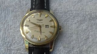 Longines Conquest Calendar Gold Filled/steel Automatic Vintage