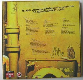 Rolling Stones - Real Alternate Beggars Banquet - 4LP,  2CD - BOX - 600 copies RARE 2