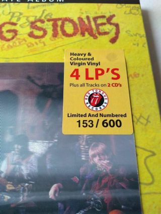 Rolling Stones - Real Alternate Beggars Banquet - 4LP,  2CD - BOX - 600 copies RARE 4