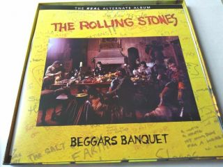 Rolling Stones - Real Alternate Beggars Banquet - 4LP,  2CD - BOX - 600 copies RARE 5