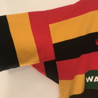 Waikato Rugby Union Vintage Canterbury of Zealand Jersey Fraught Striped 2XL 5