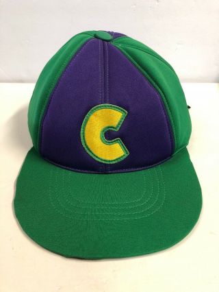 Vintage Chuck E Cheese Costume Parts - Avenger Hat - Very Rare - Authentic R5