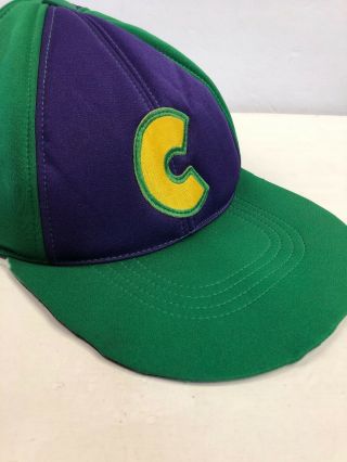 Vintage Chuck E Cheese Costume Parts - Avenger Hat - Very Rare - Authentic R5 5