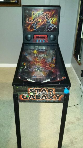Star Galaxy Pinball Machine Rare.  Not Zizzle