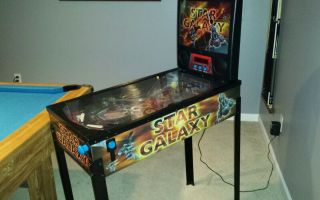 Star Galaxy Pinball machine Rare.  Not Zizzle 3
