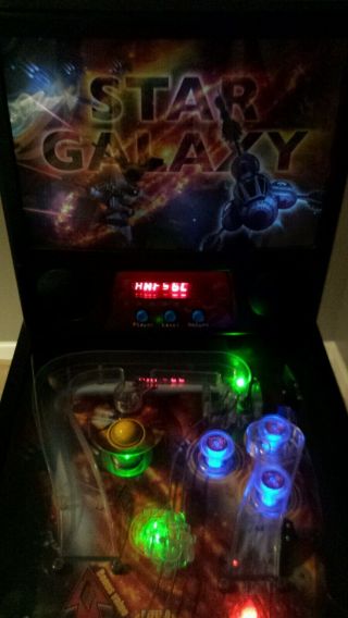 Star Galaxy Pinball machine Rare.  Not Zizzle 8