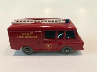 Vintage Matchbox Lesney - 57 Land Rover Fire Truck In