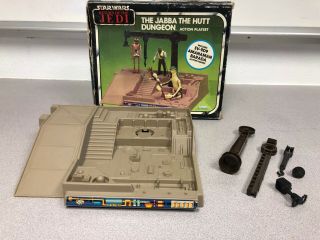 Vintage Star Wars Sears Jabba The Hutt Dungeon Action Playset No Figure