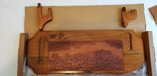 Rare Winchester Rifle Rack,  Rubber Mat,  And Rifle Case