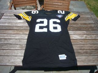 Cosby Rod Woodson Pittsburgh Steelers Authentic Game Style Jersey Sz L Large Vtg