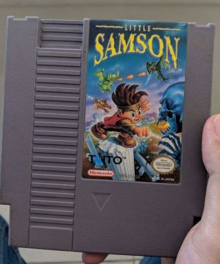 Game Little Samson Nes Vintage Loose