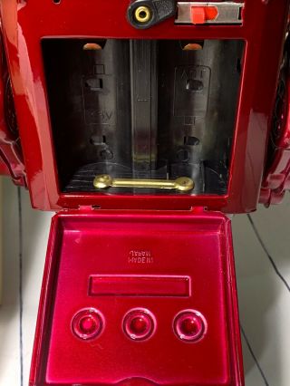Japan VINTAGE Tin Toy Red 12 
