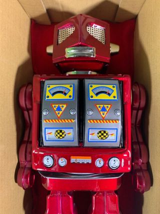 Japan VINTAGE Tin Toy Red 12 