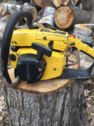 Vintage Collectible McCulloch Pro Mac 850 Chainsaw - 5
