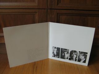 THE BEATLES - White Album 2LP - UK VINTAGE PRESS - ALL CONTENTS - POSTER,  PHOTOS 4