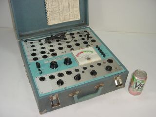 Vintage B&k Dyna - Jet 707 Mutual Conductance Tube Tester Checker -