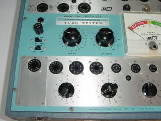 Vintage B&K Dyna - Jet 707 Mutual Conductance Tube Tester Checker - 3