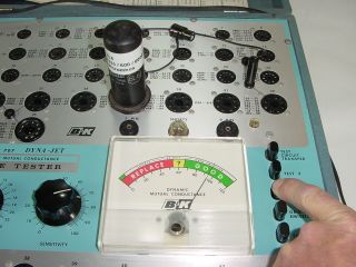 Vintage B&K Dyna - Jet 707 Mutual Conductance Tube Tester Checker - 7
