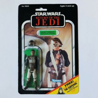 Lando Calrissian (skiff Guard) Star Wars Return Of The Jedi Vintage 1983 65 Moc
