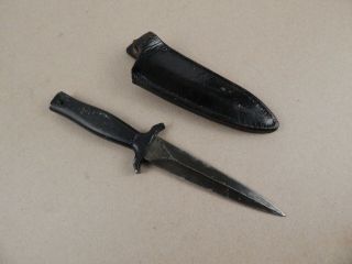 Vintage Gerber Mark 1 Dagger Fighting Knife W/sheath