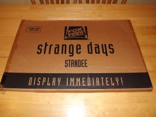 Strange Days - Ralph Feinnes Angela Bassett - Vintage Movie Standee/original Box