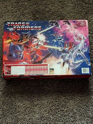 Transformers G1 Vintage OPTIMUS PRIME 1984 MIB No flap crease 2