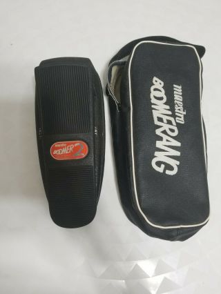 Gibson Maestro Boomerang Bg - 2 Boomer 2 Vintage Wah/volume Pedal Kalamazoo Mi