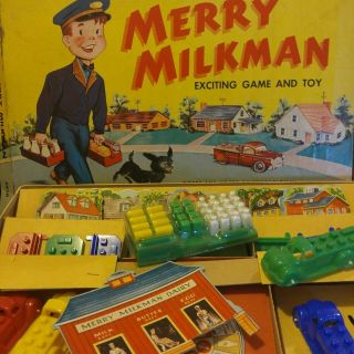 Vintage Merry Milkman Game Hasbro 1955