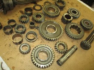 1955 Allis Chalmers WD45 Transmission Gears Antique Tractor 7