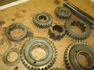 1955 Allis Chalmers WD45 Transmission Gears Antique Tractor 8