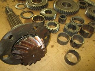 1955 Allis Chalmers WD45 Transmission Gears Antique Tractor 9