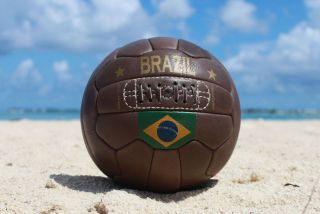 Brazil World Cup - Vintage Leather Soccer Ball 1966 - - 100 Leather | Top Seller