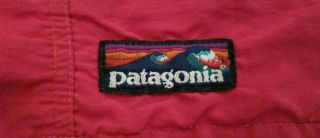 Patagonia Swim Trunks Baggies Shorts Red Size Large Rare Vintage Mens