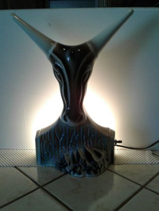 Vintage Kron Bull & Brand 50 ' s TV Lamp,  Rare 7