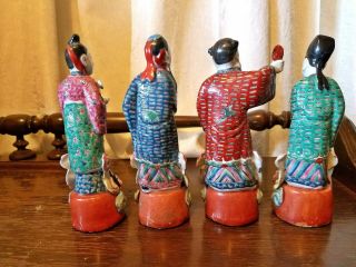 Four Chinese Antique Porcelain Figurines - Eight Immortals by Master Wei Hongtai 2