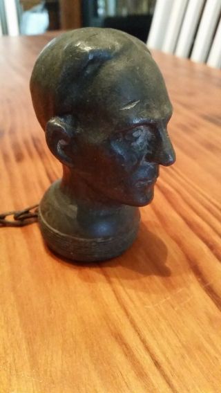 Extremely Rare 1924 Henry Ford Bust Hood Ornament Mario Trafeli Model T