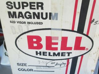 Vintage Bell Toptex Magnum Helmet w/Original box & Papers 3