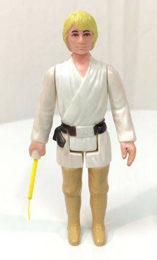 Vintage Star Wars Luke Skywalker Kenner 1977 Complete Real