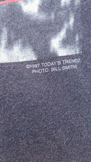 Vintage 1997 Dennis Rodman Accomplishment T - Shirt From Yrs 88 - 97 Sz Large Black 6