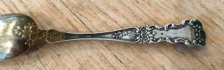 SET OF 6 GORHAM STERLING SILVER BUTTERCUP PATTERN DEMITASSE SPOONS 5