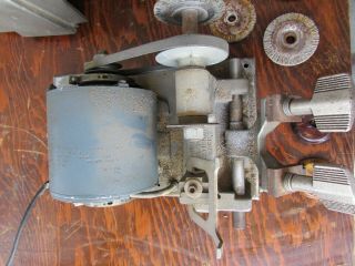 Vintage Cole National Key Machine with cutting wheels and brushes 6