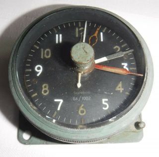 Vintage Air Ministry Aircraft Clock - Probably Ww2